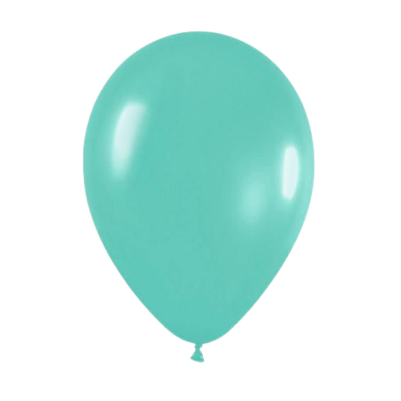 GLOBO No. 12 TURQUESA KARYMA BALLOONS 50UDS