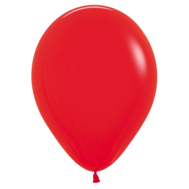 GLOBO No. 9 ROJO PAYASO (50 UDS)