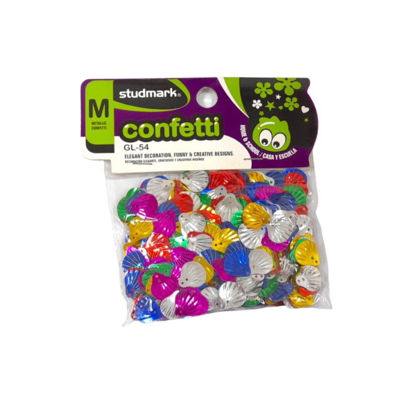 CONFETI 20G CARACOLES STUDMARK