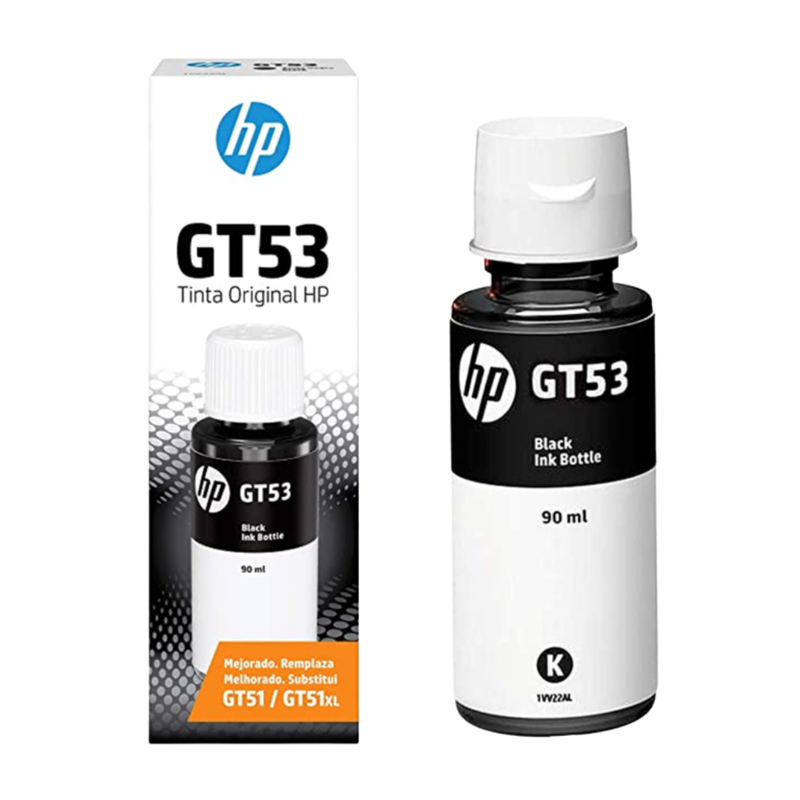HP BOTELLA TINTA GT53 NEGRA 5000P 1Vv22AI