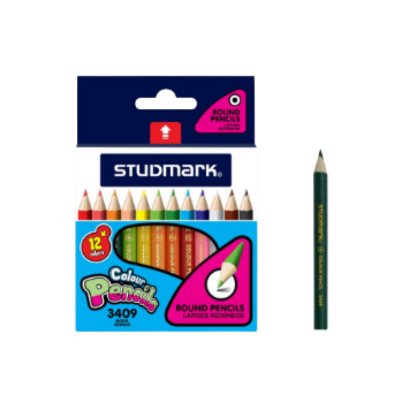 LAPICES DE COLOR 12 CORTO STUDMARK