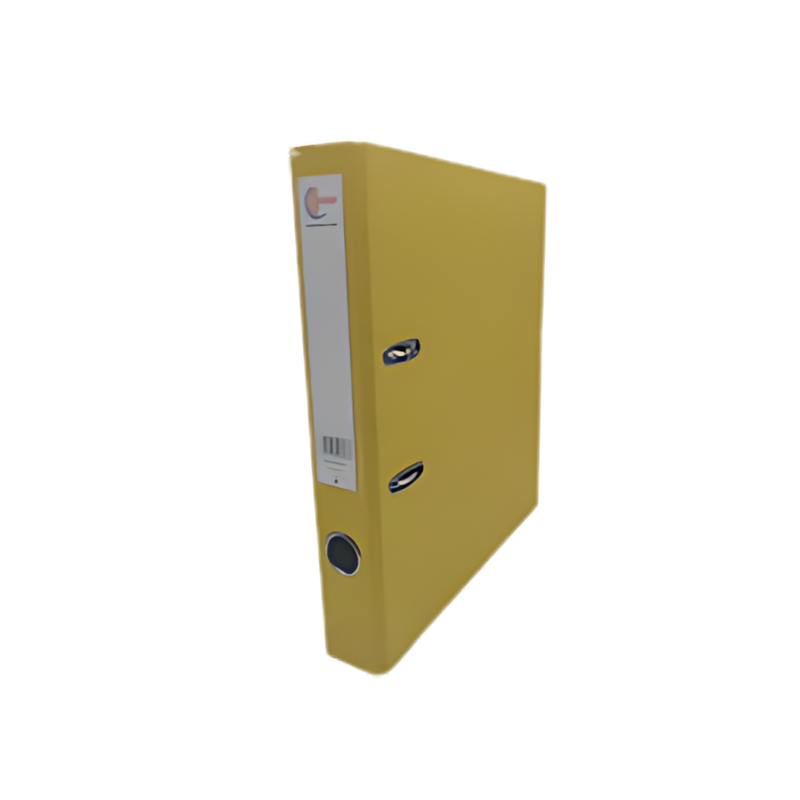 ARCHIVADOR PLASTICO 3" AMARILLO TAMAÑO A4