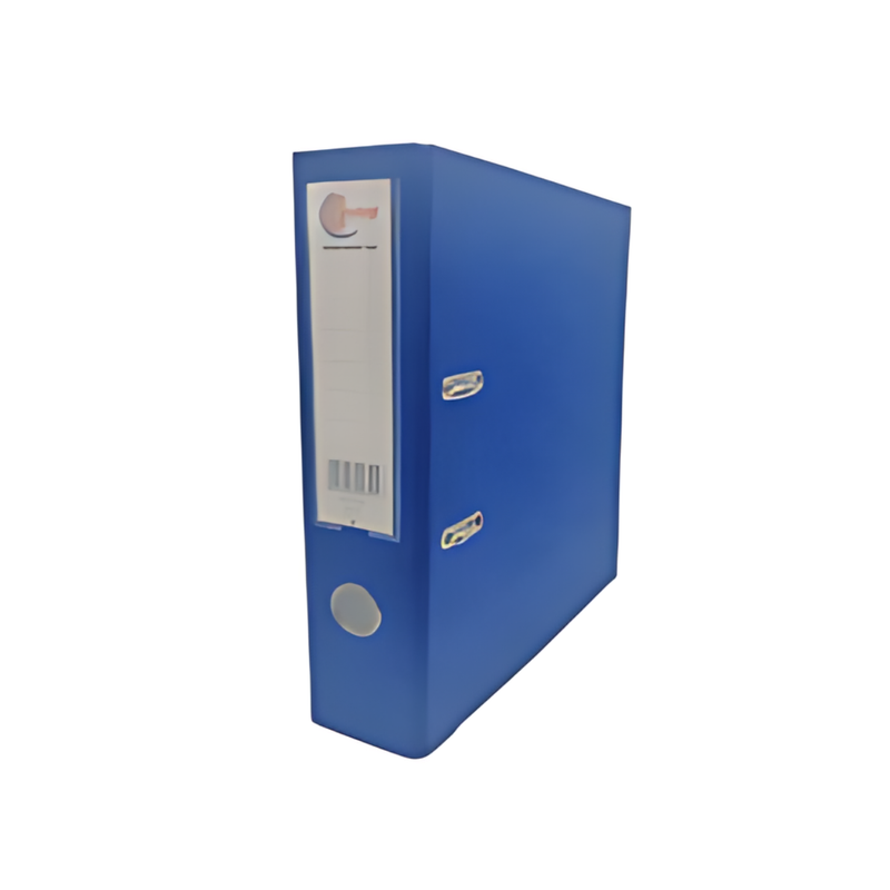 ARCHIVADOR PLASTICO 3" AZUL TAMAÑO A4