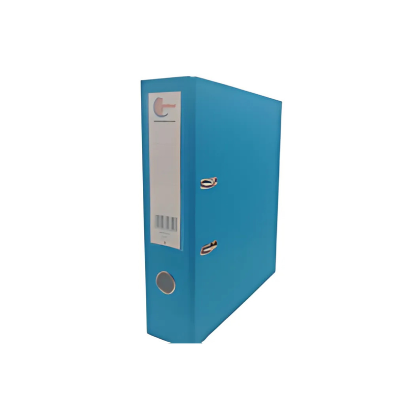 ARCHIVADOR PLASTICO 3" CELESTE TAMAÑO A4