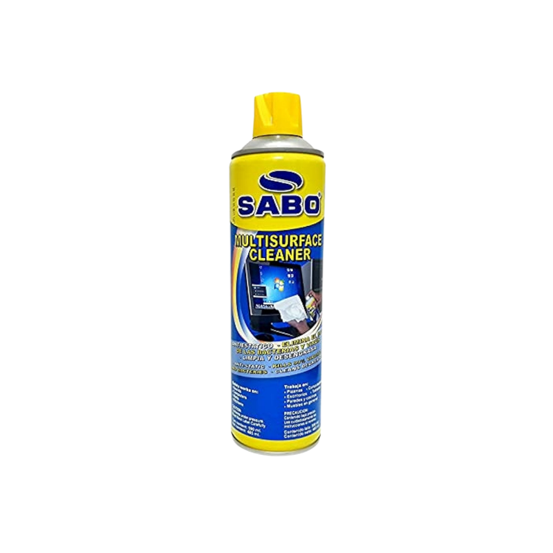 LIMPIADOR MULTISURFACE SABO ESPUMA 590 ML UD