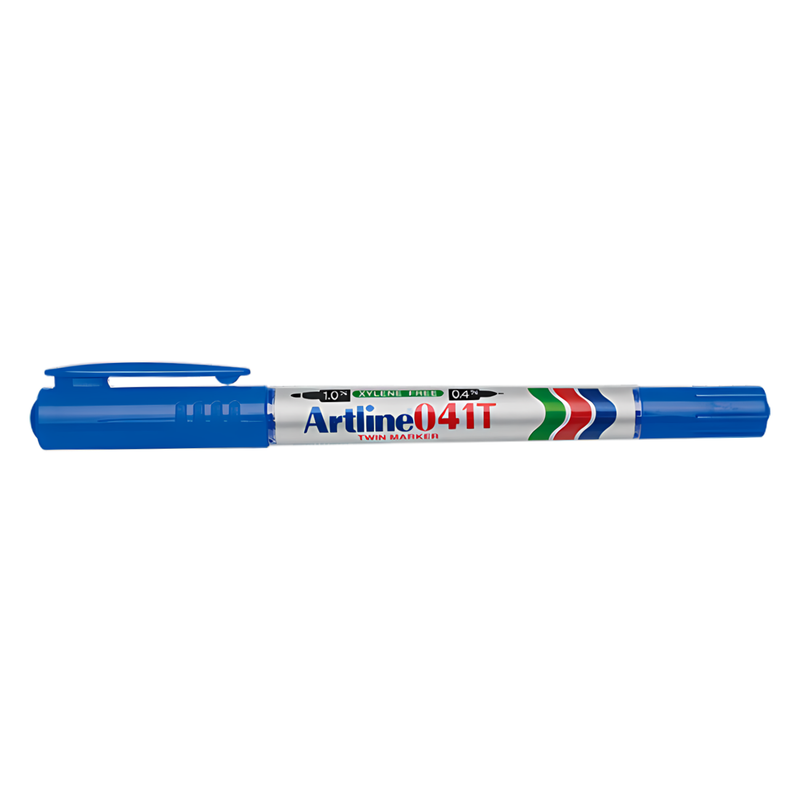 MARCADOR DES. ARTLINE 41 DOBLE PTA. 1-0.4mm AZUL