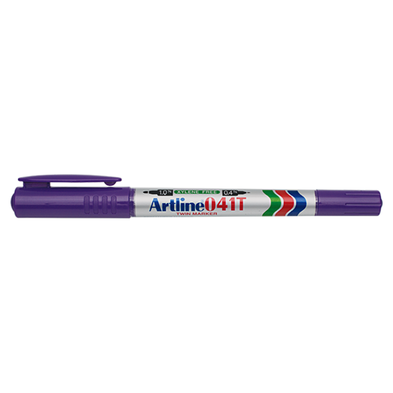 MARCADOR DES. ARTLINE 41 DOBLE PTA. 1-0.4mm MORADO