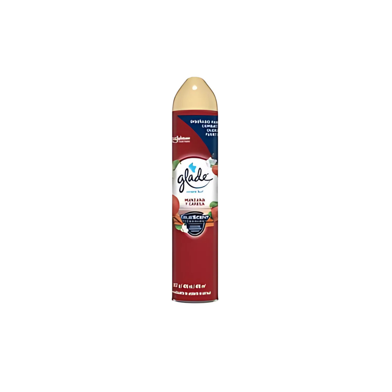 AROMATIZANTE GLADE AEROSOL MANZANA-CANELA 400ML UNIDAD