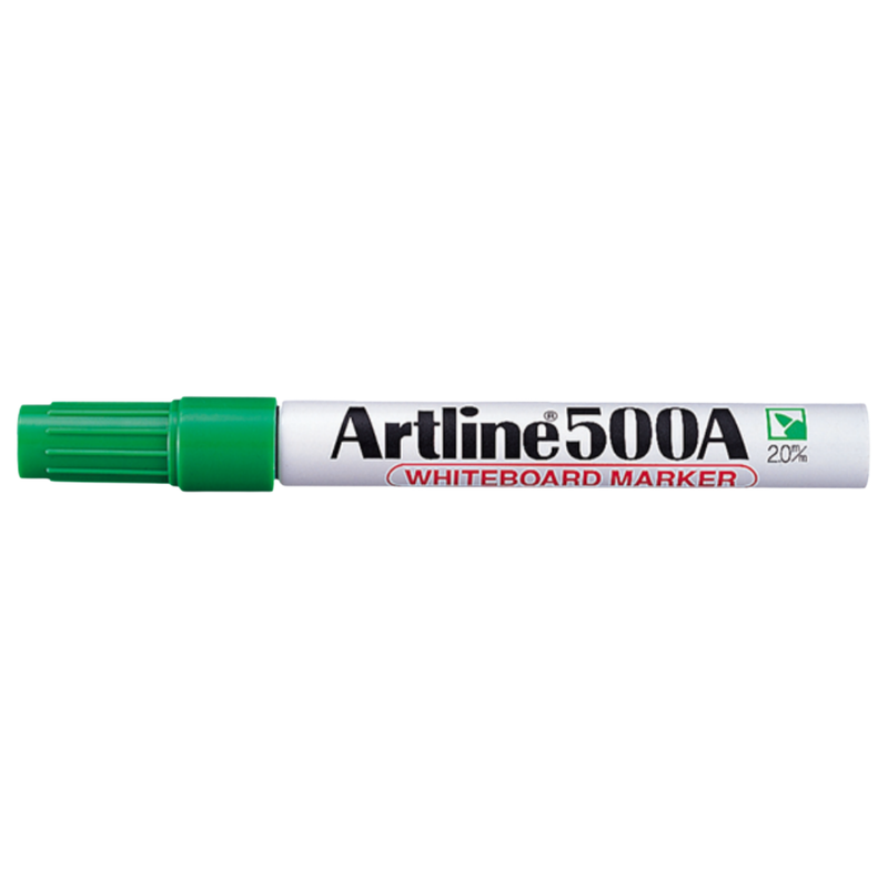 MARCADOR P/PIZARRA REC. BALA ARTLINE 500 VERDE