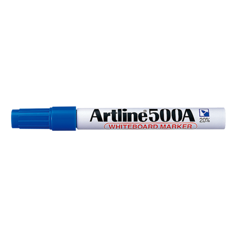 MARCADOR P/PIZARRA RECARG. BALA  ARTLINE 500 AZUL(CJ 12)