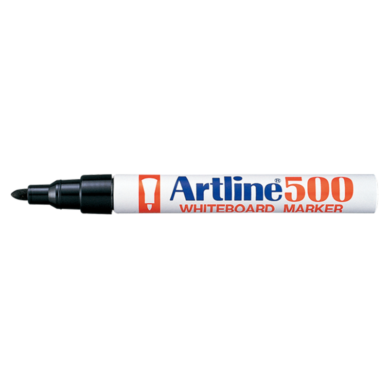 MARCADOR P/PIZARRA RECARG. BALA  ARTLINE 500 NEGRO UNIDAD