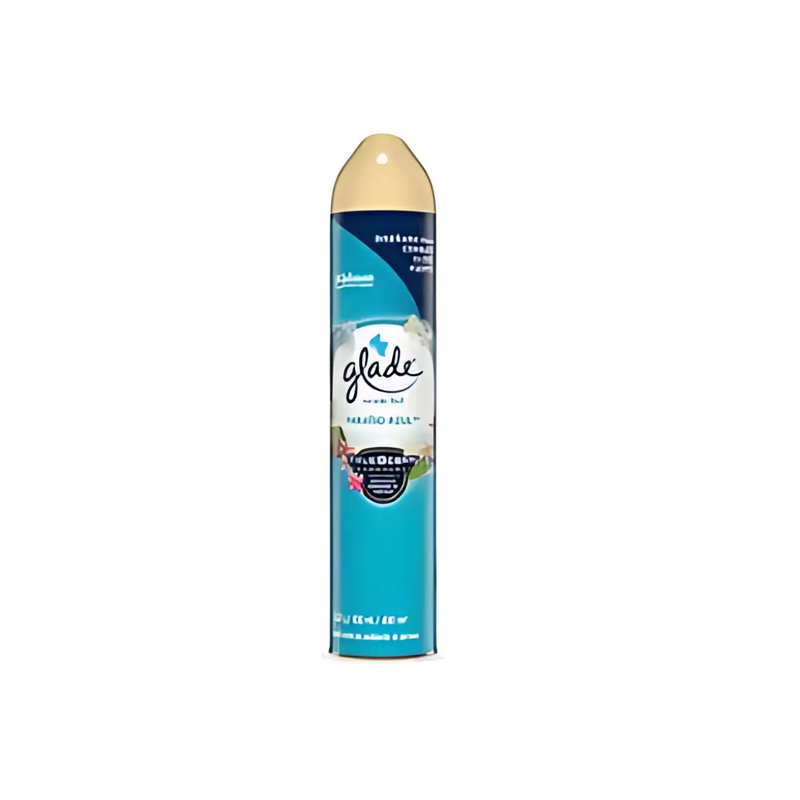 AROMATIZANTE GLADE AEROSOL PARAISO AZUL 400ML UNIDAD