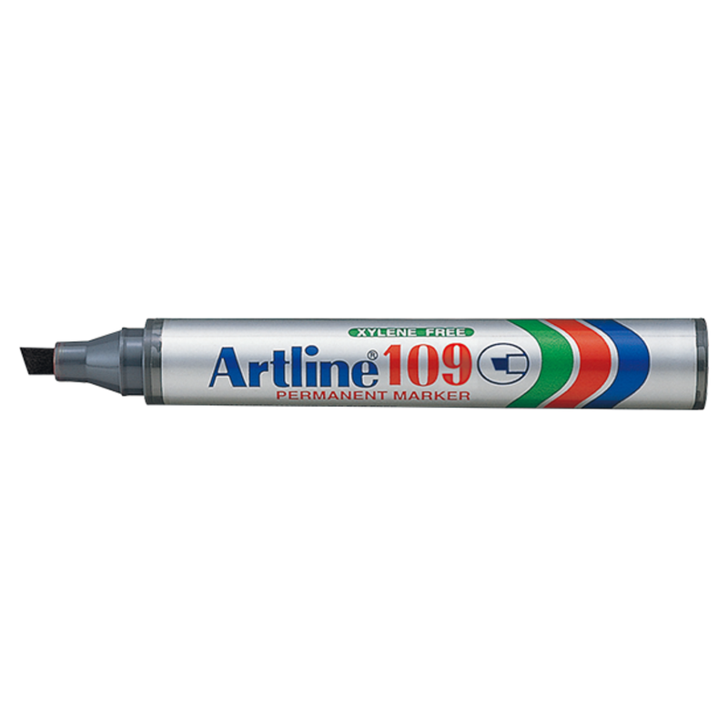 MARCADOR PERM. DESECH. BISELADO ARTLINE 109 NEGRO