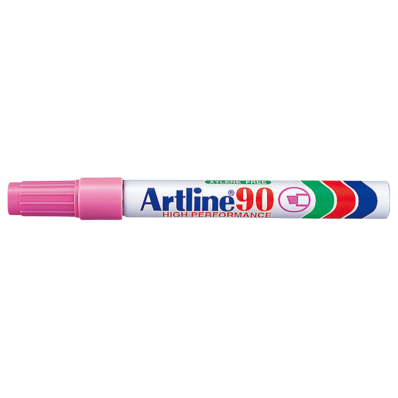 MARCADOR PERM. RECARG. BISELADO ARTLINE 90 ROSADO