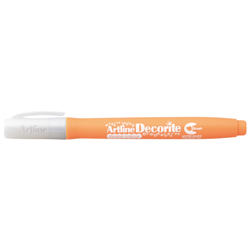 MARCADOR PTA. PINCEL DECORITE NARANJA ARTLINE