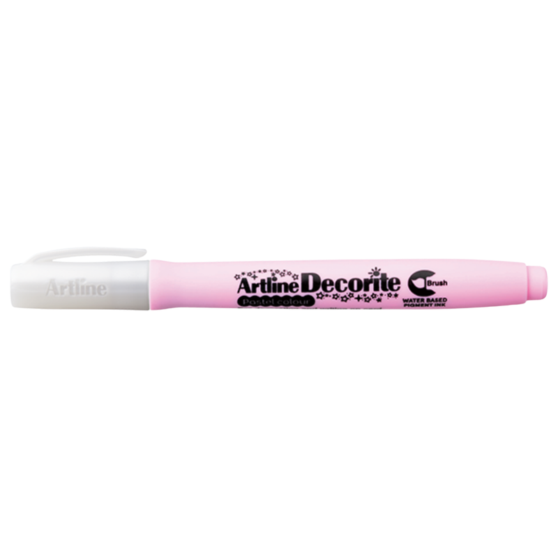 MARCADOR PTA. PINCEL DECORITE ROSADO ARTLINE