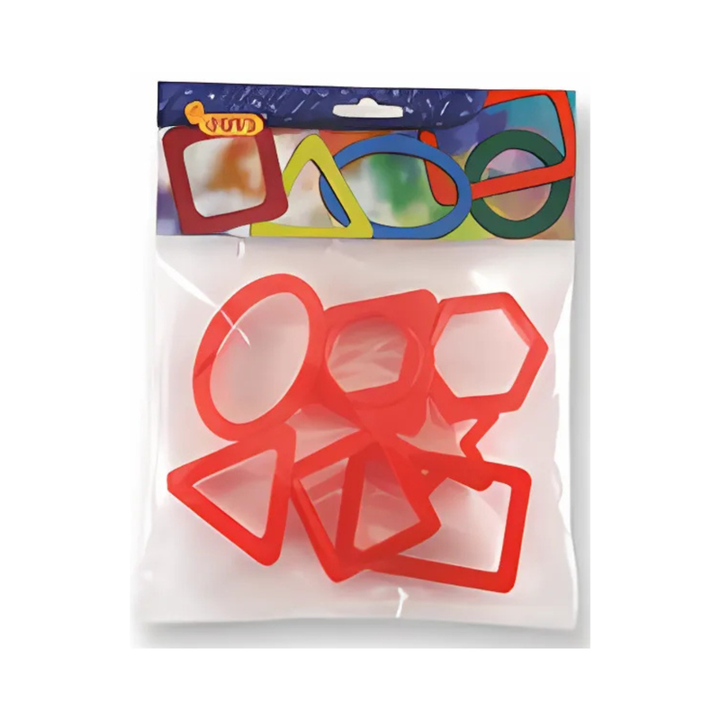 MOLDE 21 FORMAS GEOMETRICAS JOVI SET 8UNIDADES