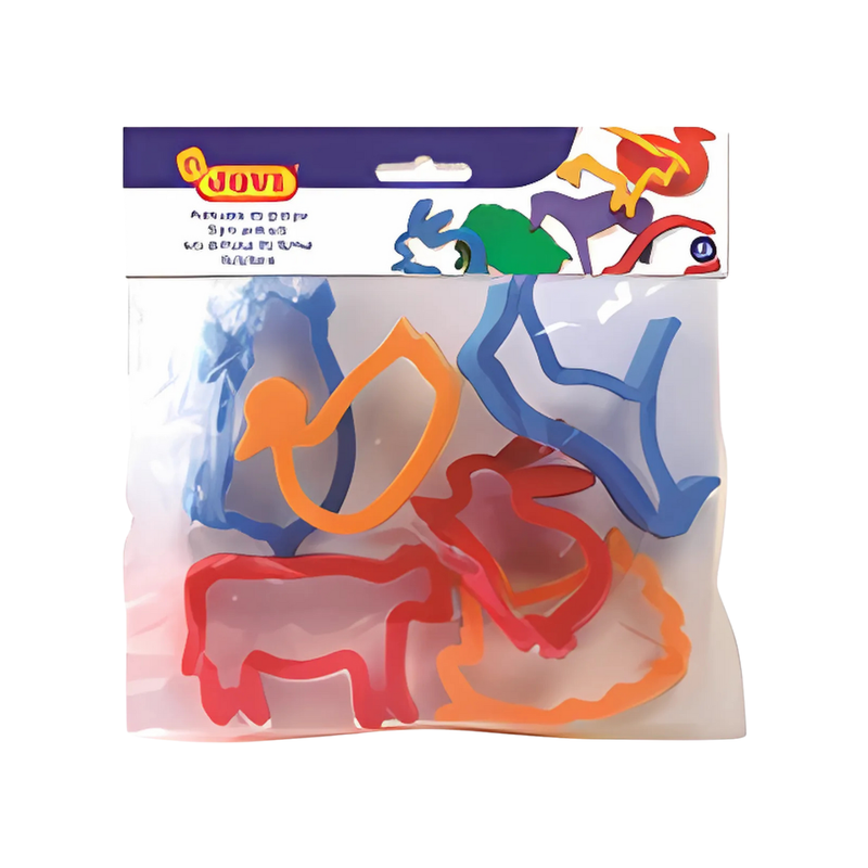 MOLDE 7G ANIMALES GRANJA JOVI SET 6UNIDADES