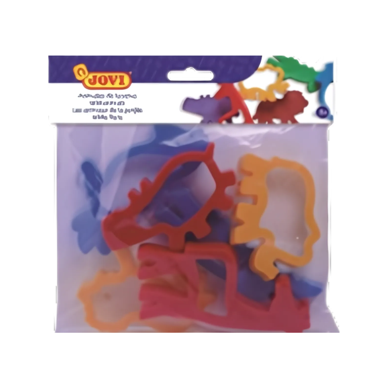 MOLDE 7J ANIMALES SELVA JOVI SET 6UNIDADES