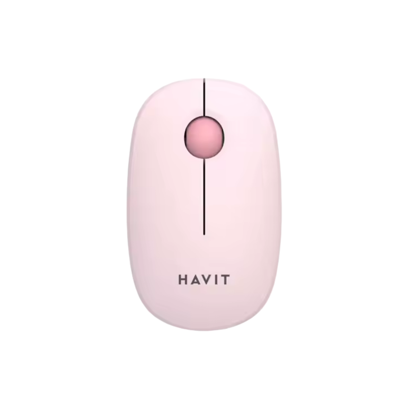 MOUSE INALAMBRICO HAVIT MS57GT WIRELESS ROSADO UNIDAD