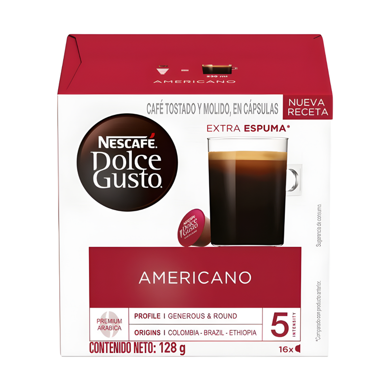 NESCAFE DOLCE GUSTO AMERICANO CJ 16 CAP