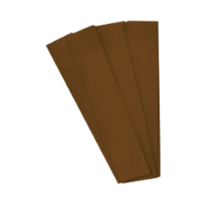 PAPEL CREPE CAFE 50 X 200cm (PAQ 10)