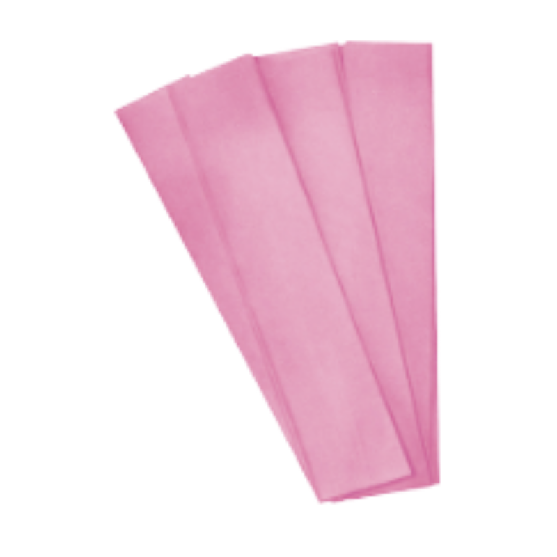 PAPEL CREPE ROSADO CLARO 50 X 200cm (PAQ 10)