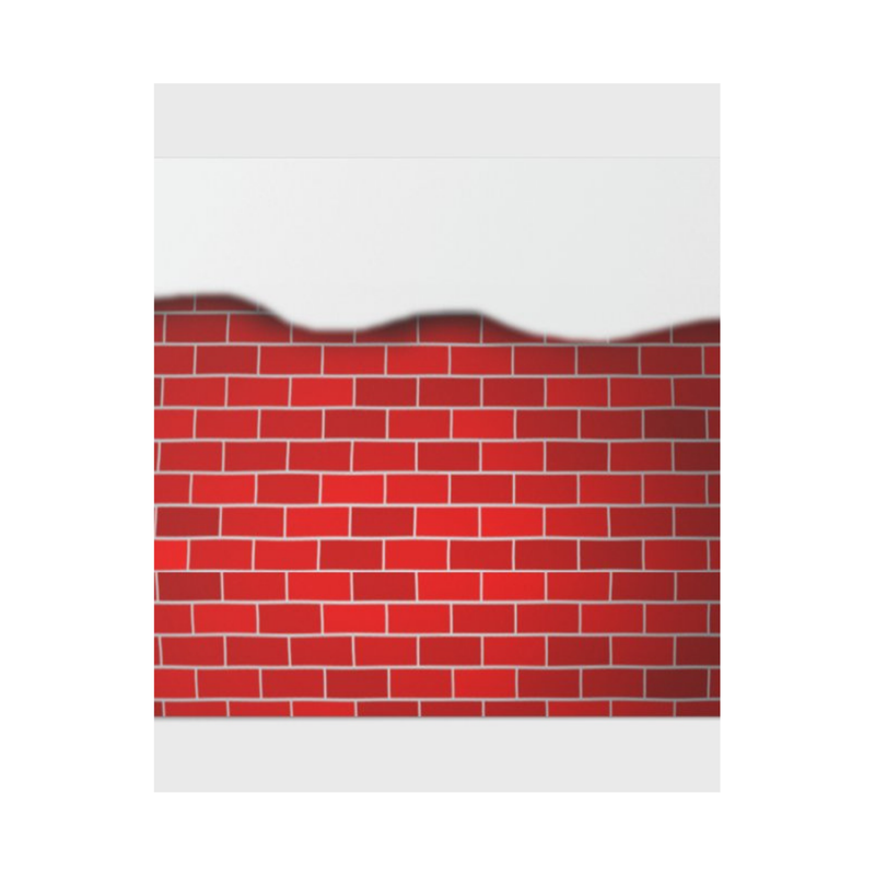 PAPEL REGALO 930-98 LADRILLO NEVADO 25UDS