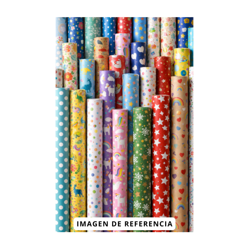 PAPEL REGALO ROLLOS LW