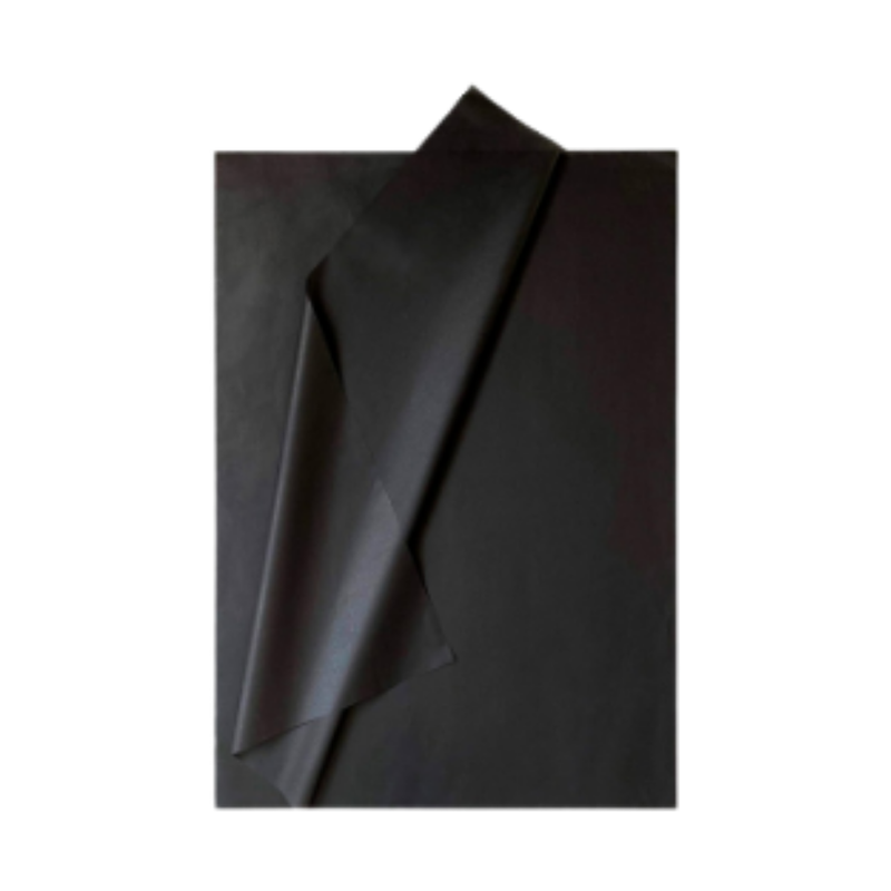 PAPEL SEDA NEGRO 50 X 70cm. 17grs 50 H