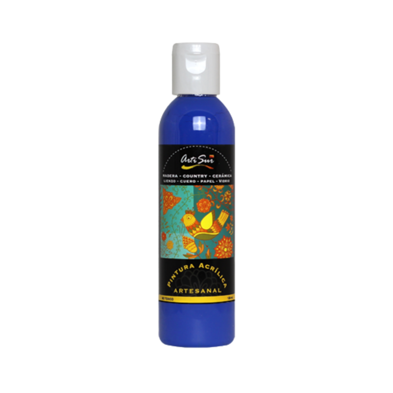 PINTURA ARTESANAL AZUL 120 ML ARTISUR