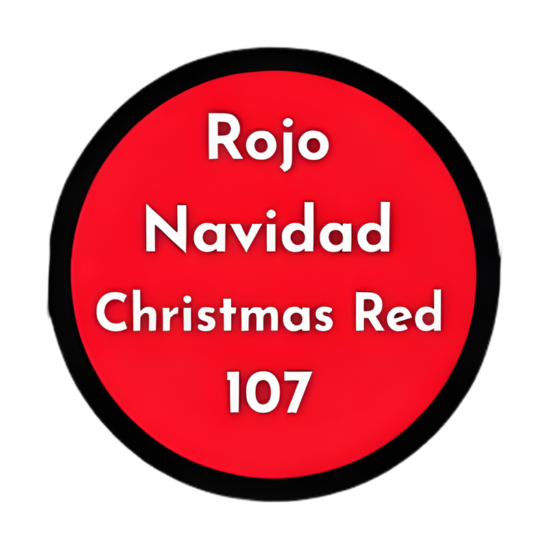 PINTURA COUNTRY 27ML #107 ROJO NAVIDAD