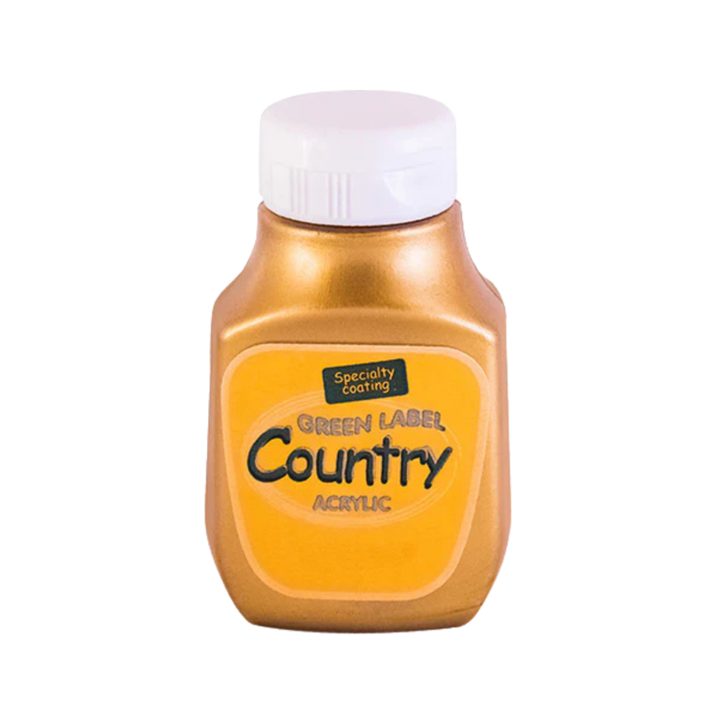 PINTURA COUNTRY METAL 120ML #202 ORO