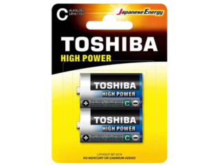 BATERIA C ALKALINA TOSHIBA BL 2 (120)