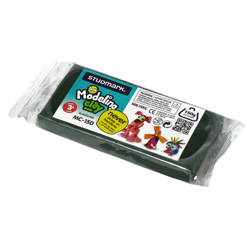PLASTILINA BARRA 150G VERDE STUDMARK