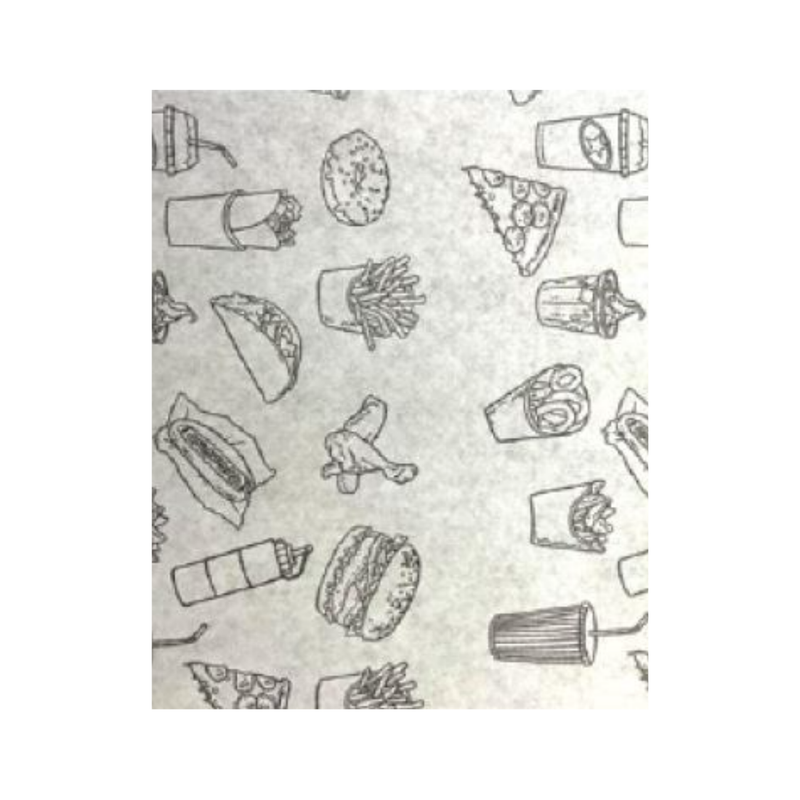 PLIEGO ANTIGRASA IMPRESION SURTIDA UNIDAD