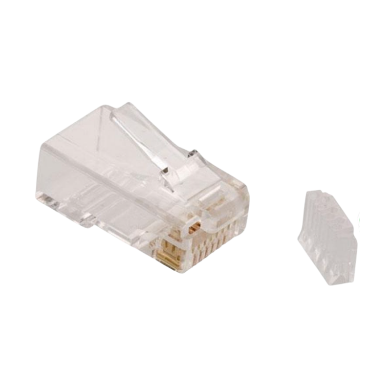 PLUG RJ45 8 CONTACTOS CAT6 100UDS