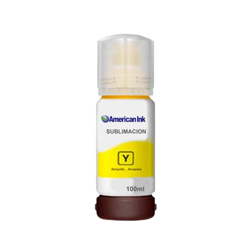 TINTA 504 AMARILLA AMERICAN INK 70ML BOTELLA GN