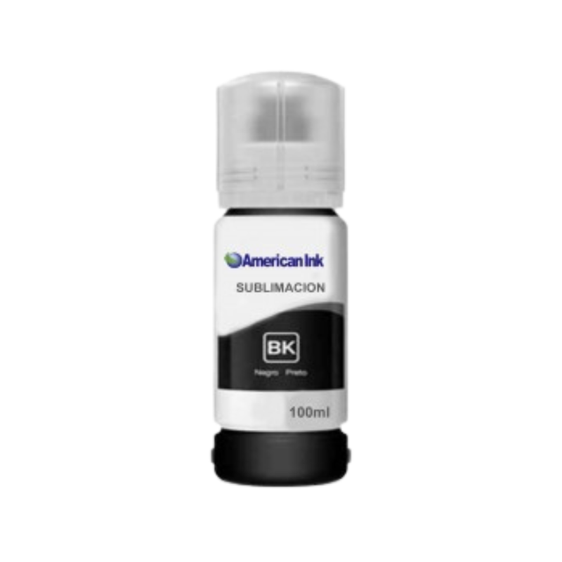 TINTA 504 NEGRA AMERICAN INK 100ML BOTELLA GN