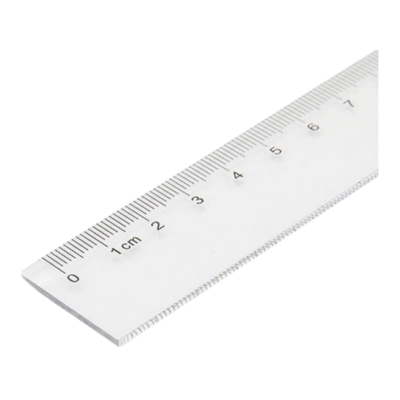 REGLA PLASTICA 60CM DELI