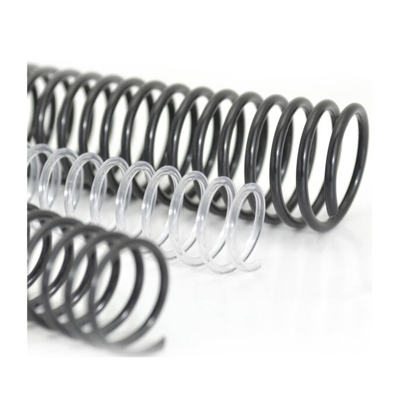 RESORTE ESPIRAL PLAST. TRANSP 9/16 14MM 50UDS