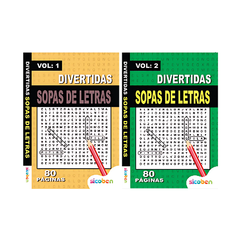 SOPAS DE LETRAS 80 PAG SICOBEN