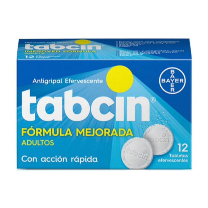 TABCIN ANTIGRIPAL EFERVESCENTE ADULTOS (PAQ 72)