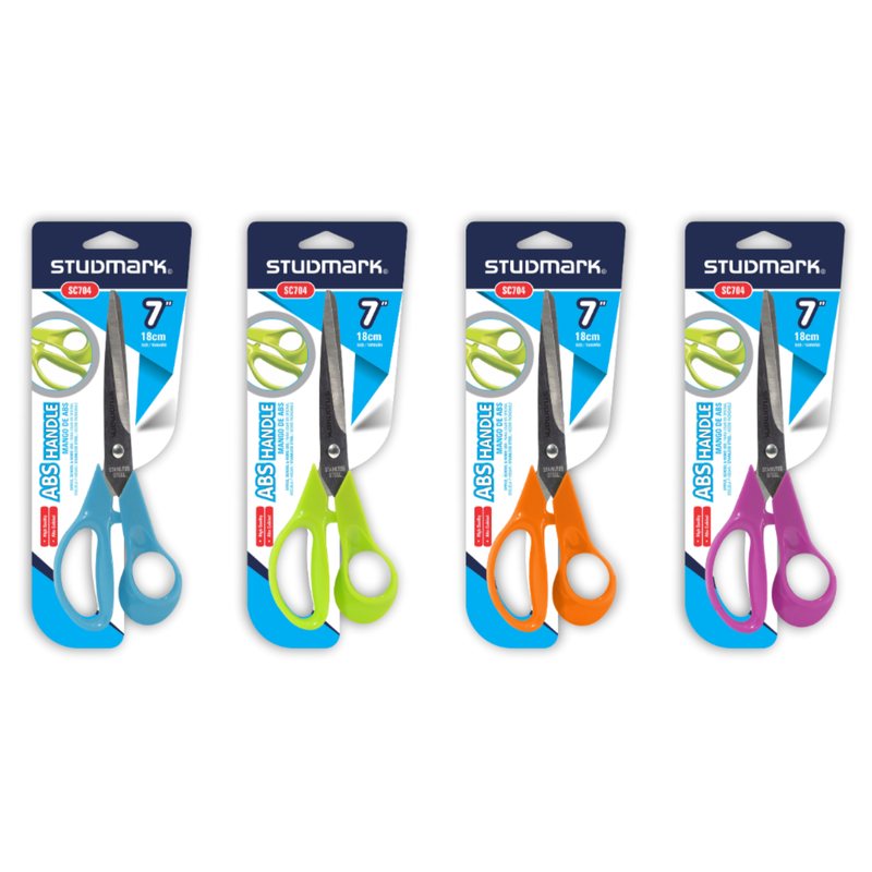 TIJERA #7 STUDMARK (17.5 CM) MANGO PLASTICO NEGRO UNIDAD