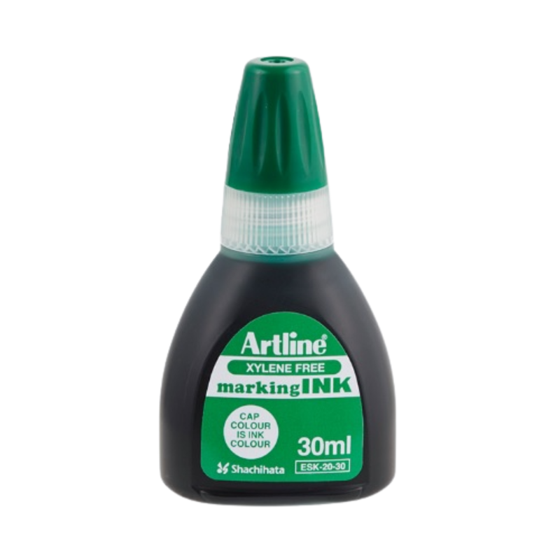 TINTA P/MARCADOR PERMANENTE ARTLINE VERDE 30 ML