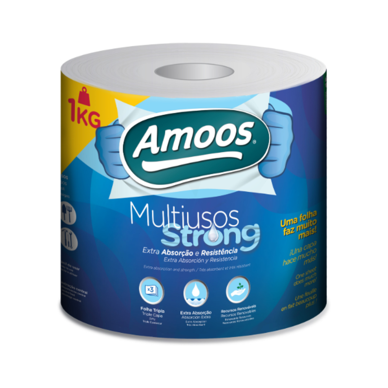 TOALLA MAYORDOMO STRONG TRIPLE HOJA 280H AMOOS UNIDAD (6)