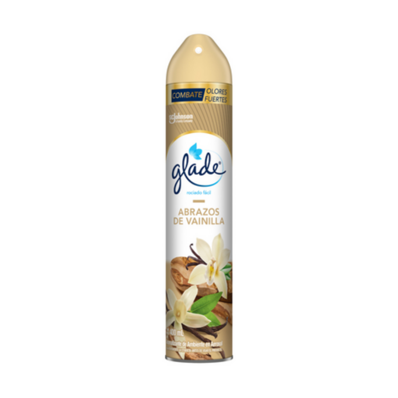 AROMATIZANTE GLADE AEROSOL ABRAZOS DE VAINILLA