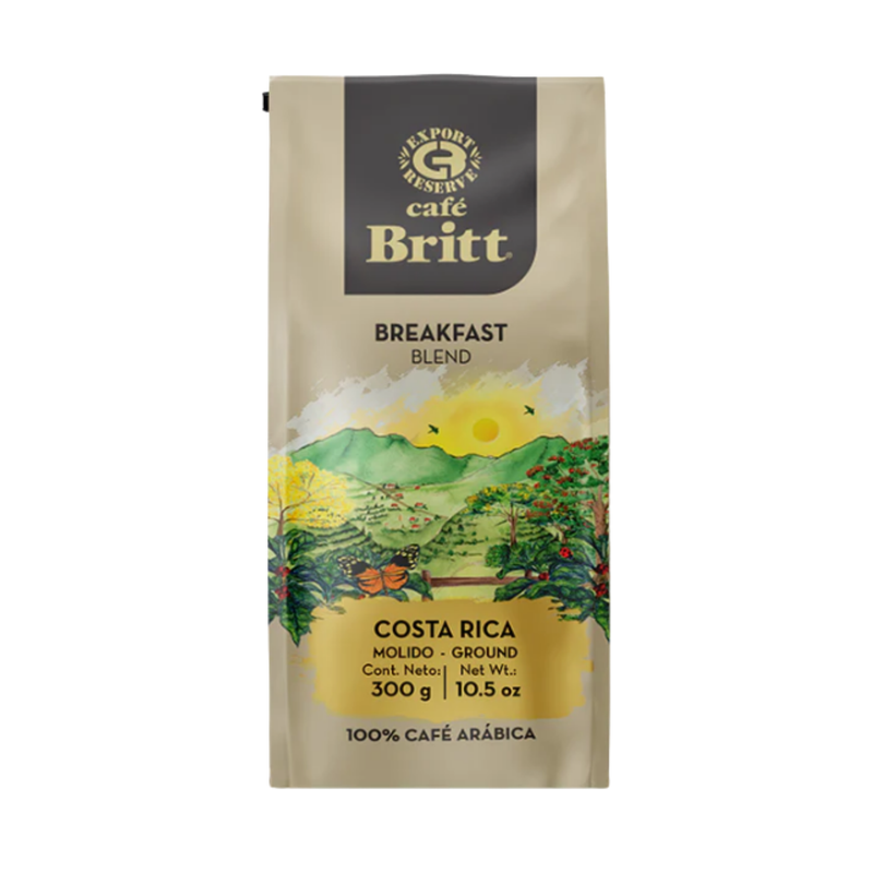CAFE BRITT BREAKFAST BLEND MOLIDO 300G
