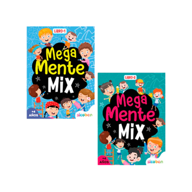 COLECCIÓN MEGAMENTE MIX DIVIERTETE Y APRENDE SICOBEN