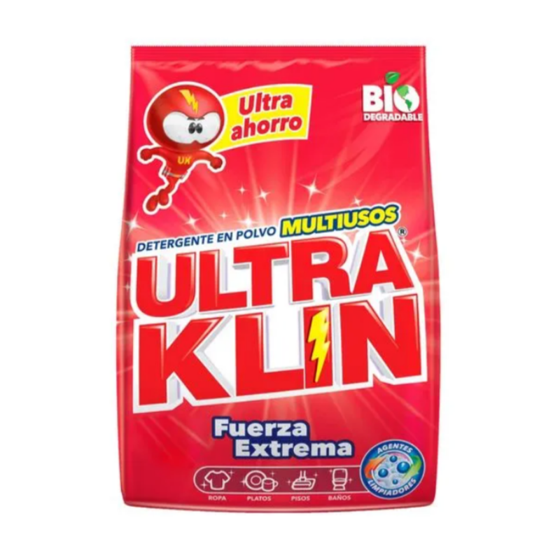 DETERGENTE ULTRAKLIN FUERZA EXTREMA 15K
